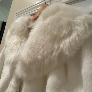 “Fashion” faux fur coat -  XXL